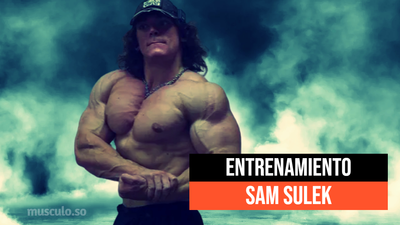 ✅ Rutina y dieta de Sam Sulek